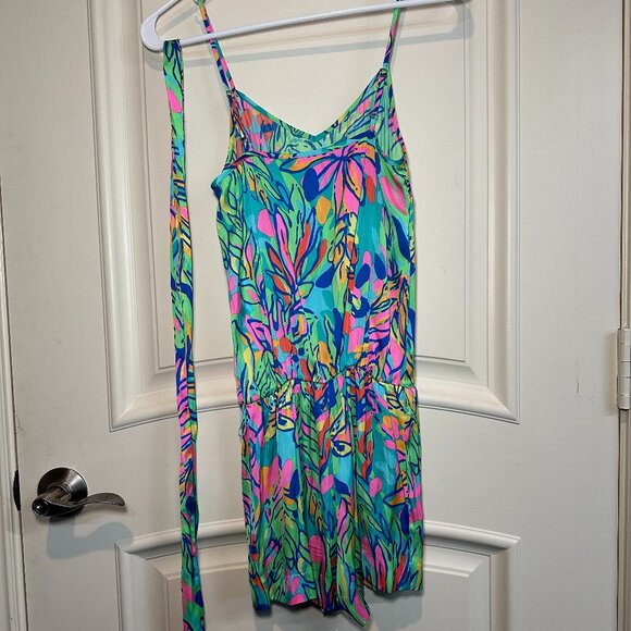 Lilly Pulitzer Spaghetti Strap Romper size XXS - Picture 2 of 6
